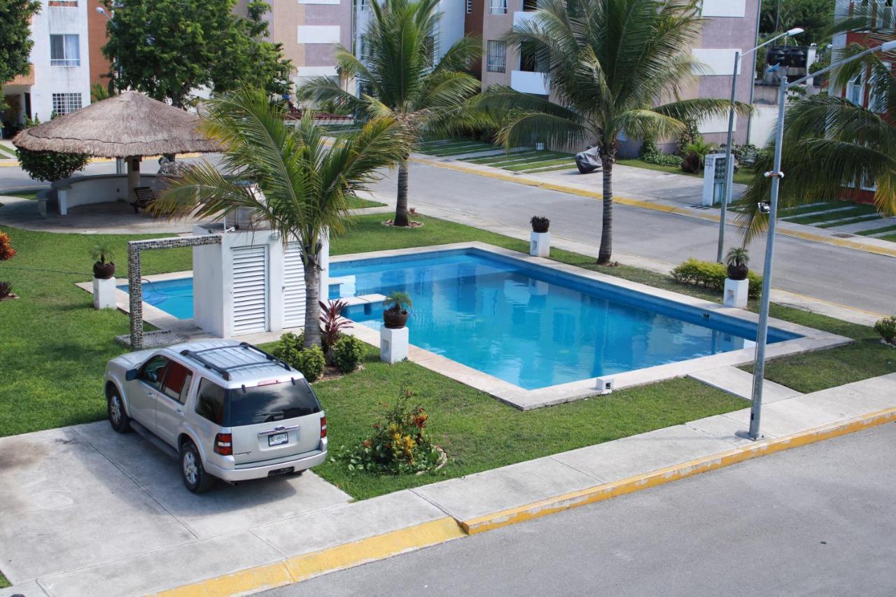 Relajante Y Acogedor Apartamento Con Alberca En Cancun Exterior photo