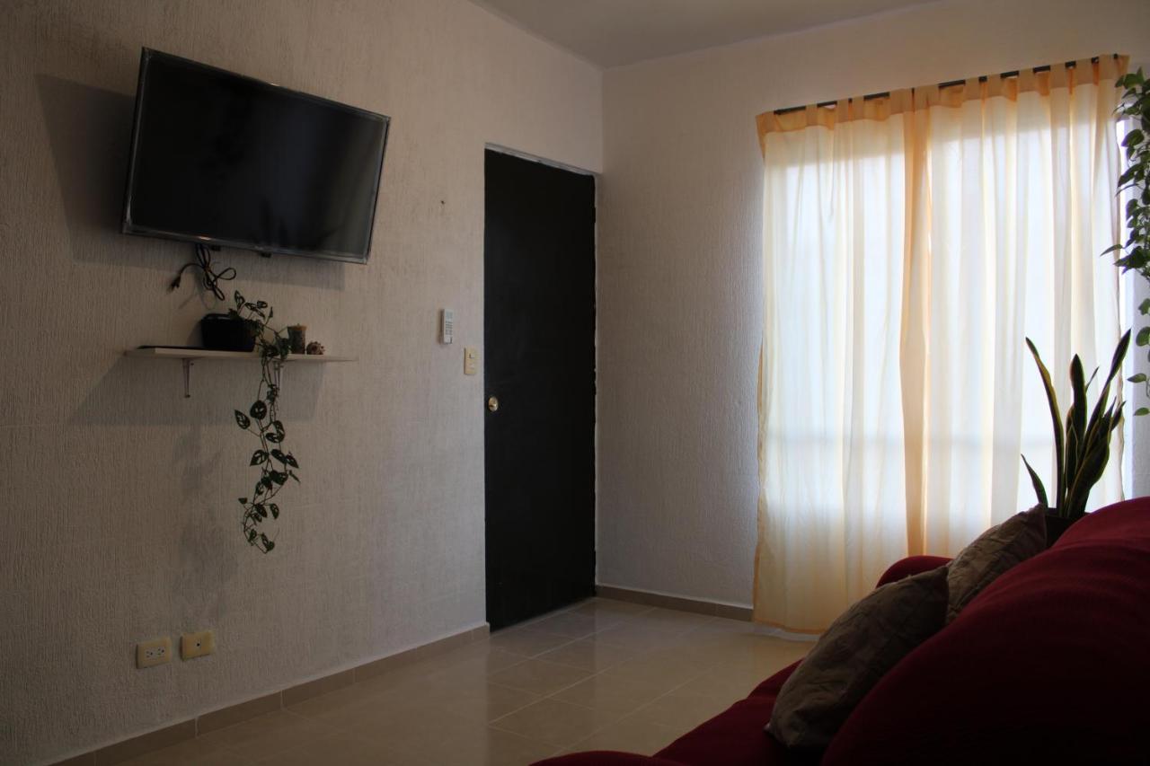 Relajante Y Acogedor Apartamento Con Alberca En Cancun Exterior photo