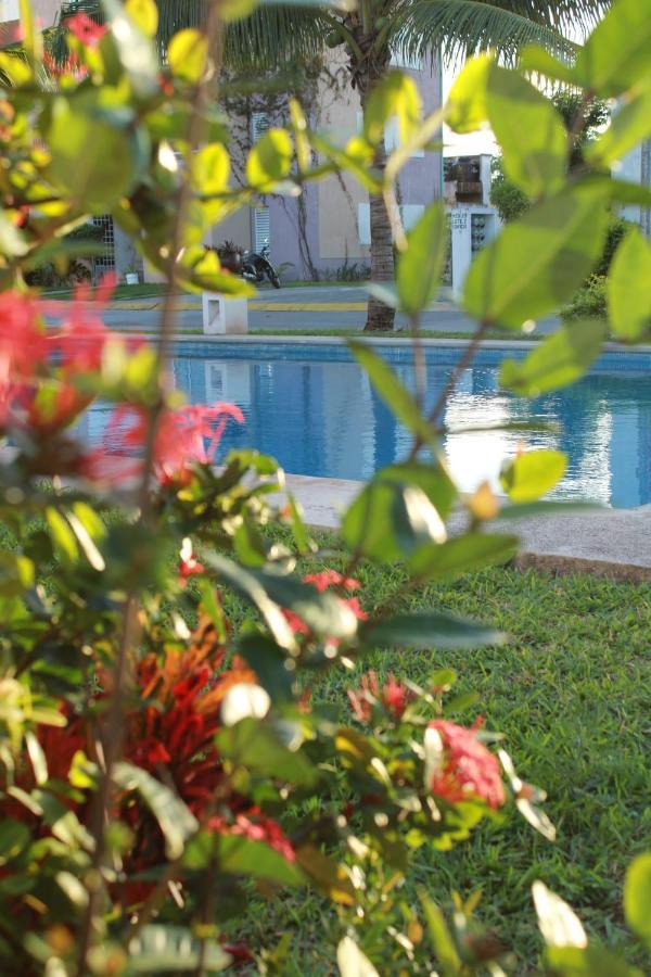 Relajante Y Acogedor Apartamento Con Alberca En Cancun Exterior photo